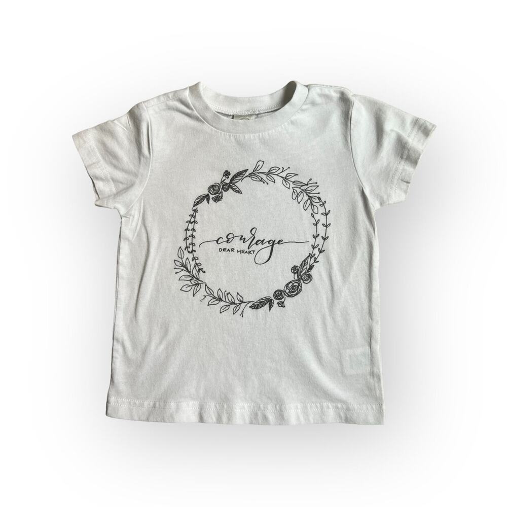 Toddler Girls Courage Graphic Tee